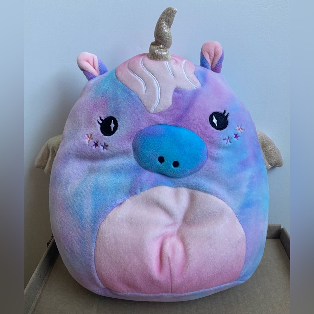 Squishmallows rainbow Pegasus Unicorn. Excellent condition; still scented.